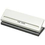 PLUS 6穴パンチ移動式 バインダー式手帳対応 ホワイト PU-601
