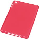 Digio2 iPadmini(7.8inchモデル)用 シェルカバー ソフトケース IPM-12SC01R レッド