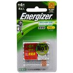 エナジャイザー 単4形充電池 750mAh 4本入 HR-AAA-E4BPA