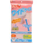 吸着トイレマット ワイド ピンク