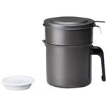 フッ素コート 活性炭脂ろ過ポット0.9L KRP-0.9
