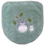 となりのトトロ 葉っぱ 洗浄フタカバー グリーン