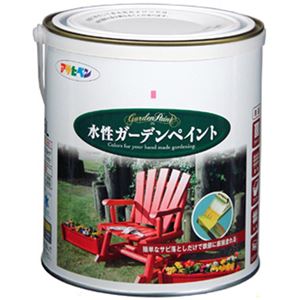 アサヒペン 水性ガーデンペイント カナリーイエロー 1.6L