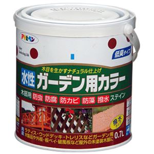 アサヒペン 水性ガーデン用カラー ワインレッド 0.7L