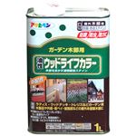 アサヒペン 油性ウッドライフカラー カントリーブルー 1L