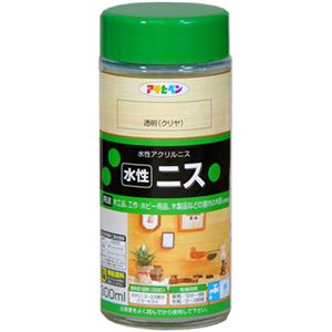 アサヒペン 水性ニス 透明(クリヤ) 300ml