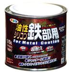 アサヒペン 油性シリコン鉄部用 グレー 1/5L