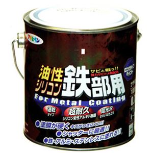 アサヒペン 油性シリコン鉄部用 グリーン 0.7L