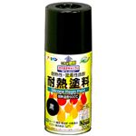アサヒペン 耐熱塗料スプレー 黒 300ml