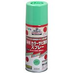 アサヒペン 油性カラーサビ鉄用スプレー ライトグリーン 300ml