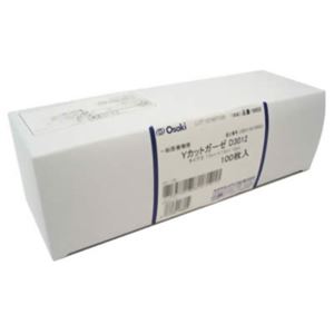 Yカットガーゼ D3012 100枚入