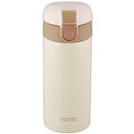 フォルテック パーク ワンタッチ栓マグボトル アイボリー 370ml FPR-6179