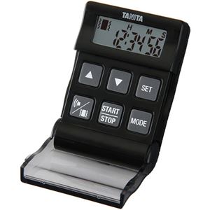 タニタ バイブレーションタイマー(クイック) TD370N ブラック