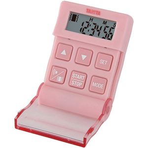タニタ バイブレーションタイマー(クイック) TD370N ピンク