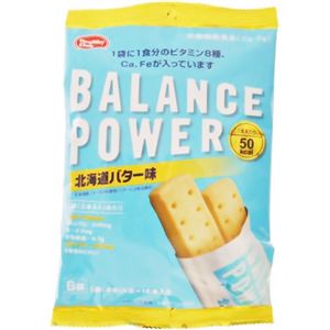 （まとめ買い）バランスパワー 北海道バター味 6袋(12本)×12セット