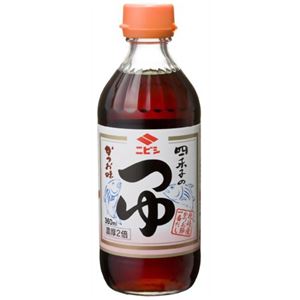 （まとめ買い）ニビシ 四季のつゆ かつお味 360ml×14セット