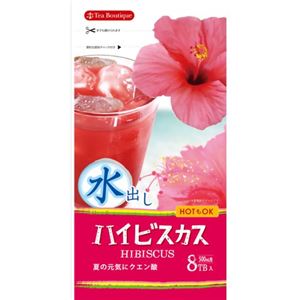 （まとめ買い）ティーブティック 水出し ハイビスカス 8ティーバッグ×8セット