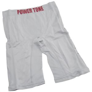 （まとめ買い）POWER TONE 紳士ミドルボクサーブリーフ 抗菌防臭 グレー M-Lサイズ×3セット