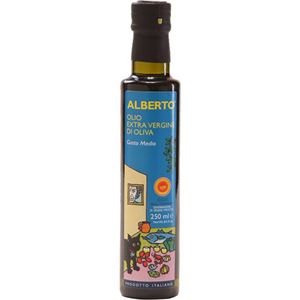 （まとめ買い）アルベルトさんのオリーブオイル D.O.P ブルーラベル エキストラバージン 250ml×3セット