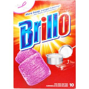 （まとめ買い）Brillo(ブリロ) ソープパッド オリジナル 10個入×6セット