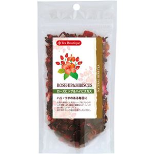 （まとめ買い）ティーブティック ミニパック ローズヒップ&ハイビスカス 50g×5セット