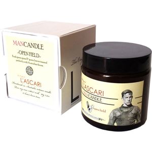 （まとめ買い）L'ASCARI(ラスカリ) MAN candles LA02OP Open field 90g×2セット