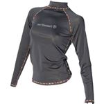 NORTHCOAST ノースコースト 女性用 長袖 ラッシュガード NC-8555 ブラック L