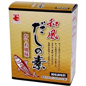 （まとめ買い）風味調味料 和風だしの素 かつお風味 240g×2袋×9セット