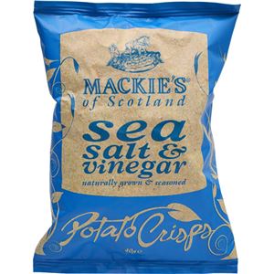 【ケース販売】マッキーズ ポテトチップス シーソルト&ビネガー 40g×24袋