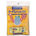 （まとめ買い）携帯トイレ チカ21 逆流防止でスグに固まる トイレくん (500ml)×18セット