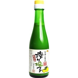 （まとめ買い）柚子屋本店 搾り柚子 200ml×12セット