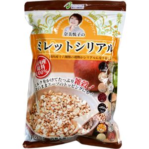 （まとめ買い）奈美悦子のミレットシリアル 120g×8セット