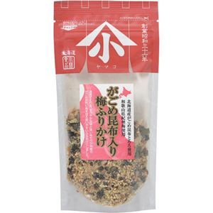 （まとめ買い）小林食品 がごめ昆布入り梅ふりかけ×12セット