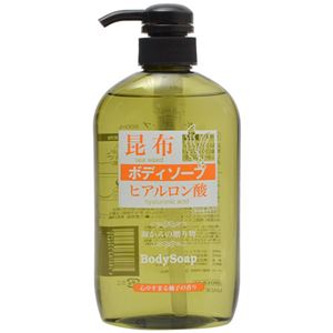 昆布と馬油のボディソープ 600ml