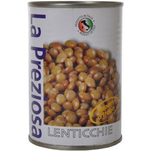 （まとめ買い）ラ・プレッツィオーサ レンズ豆 400g×13セット