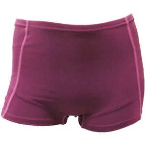 （まとめ買い）POWER TONE 婦人ショーツ ボルドー Lサイズ×3セット