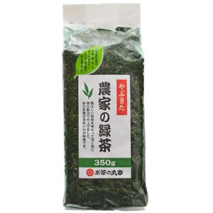 （まとめ買い）お茶の丸幸 農家の緑茶 やぶきた 350g×9セット