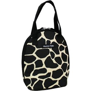 （まとめ買い）Hanna Hula(ハンナフラ) ツインマグポーチ ジラフブラック×2セット