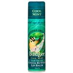（まとめ買い）BADGER(バジャー) ラージリップバームスティック クールミント 7g×3セット