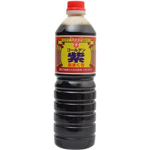 （まとめ買い）フンドーキン ゴールデン 紫 醤油 あまくち 1L×15セット