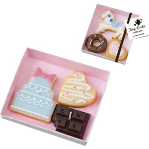 （まとめ買い）kameyama candle house(カメヤマキャンドルハウス) アイシングクッキーセット BLケーキ×3セット