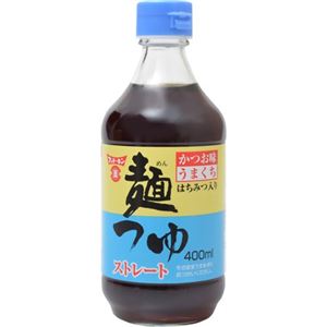（まとめ買い）フンドーキン 麺つゆ ストレート 400ml×13セット