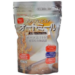 （まとめ買い）日食 プレミアム ピュア オートミール 300g×17セット