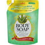 （まとめ買い）WINS(ウインズ) ボディソープ アロエ つめかえ用 400ml×12セット