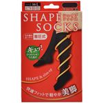 （まとめ買い）着圧シェイプソックス M-L×10セット