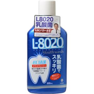 （まとめ買い）クチュッペL-8020 乳酸菌マウスウォッシュ 爽快ミント 500ml×3セット