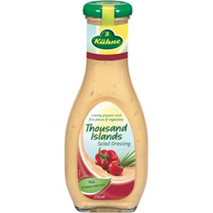 （まとめ買い）キューネ サウザンアイランドドレッシング 250ml×7セット