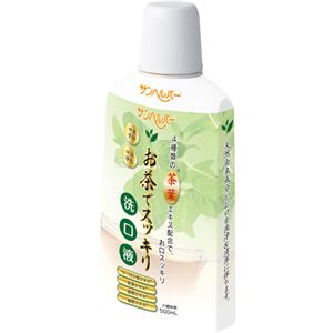 （まとめ買い）サンヘルパー お茶ですっきり洗口液 500ml×2セット