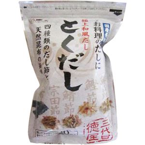 （まとめ買い）徳屋 極上和風だし とくだし 10包×8セット