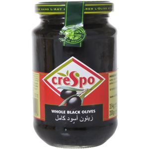 （まとめ買い）クレスポ ブラックオリーブ ホール 200g×8セット